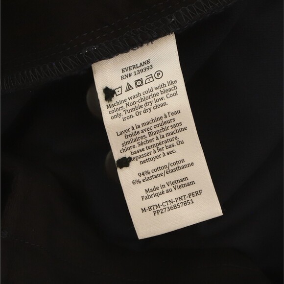 EVERLANE Men's The Performance Chino Pant 32x30 Deep Navy Blue Stretch NWT B44 - Picture 6 of 6